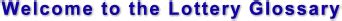 lottoterminal|lottery terms.